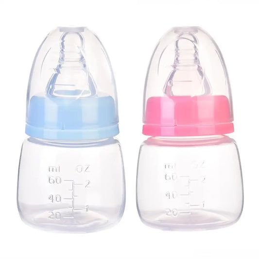 60ML Mini Portable Baby Feeding Nursing Bottle - BPA Free