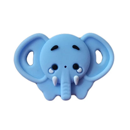 Cartoon Silicone Pacifier - Cute Animal Elephant Design, BPA-Free Toddler Infant Dummy Soother