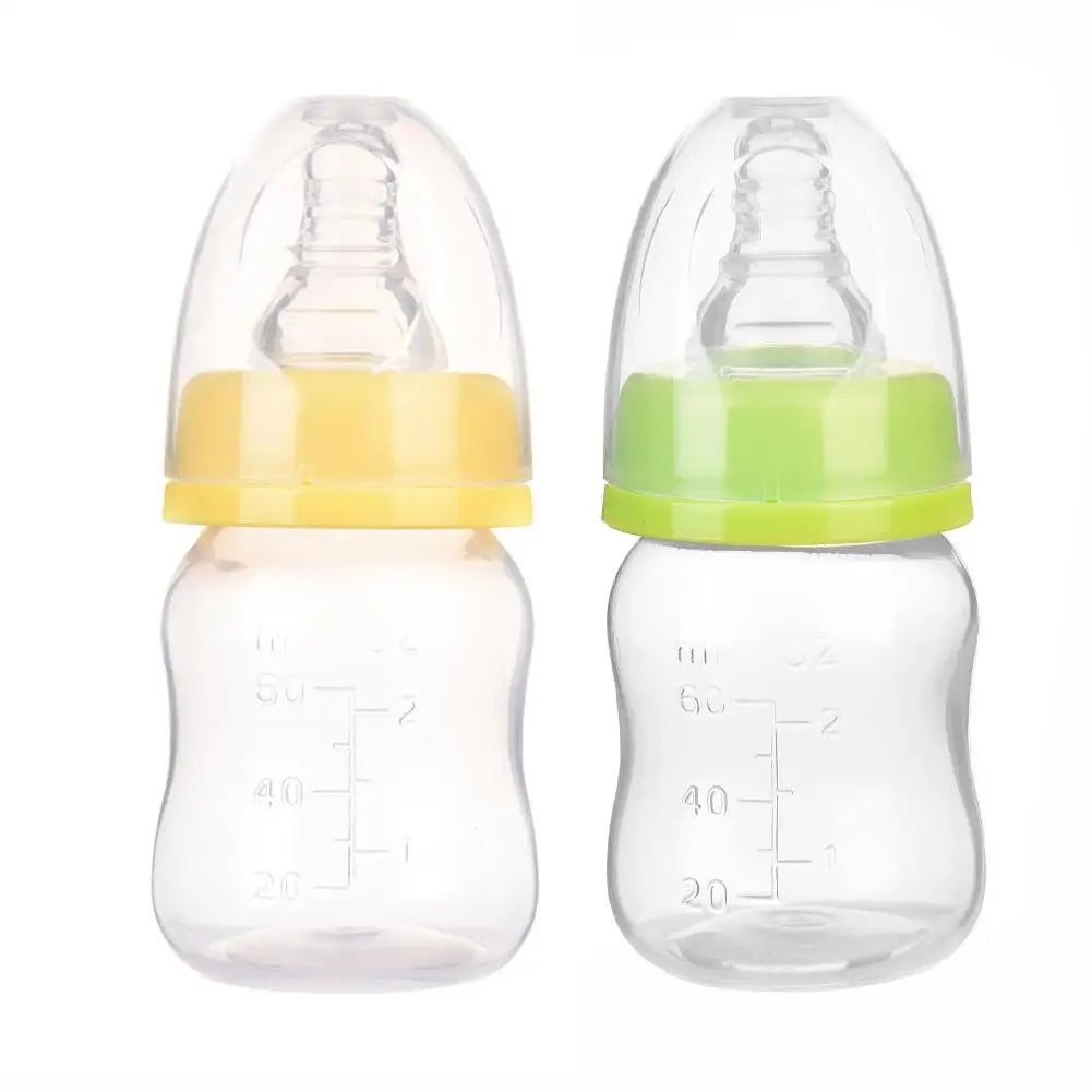 60ML Mini Portable Baby Feeding Nursing Bottle - BPA Free