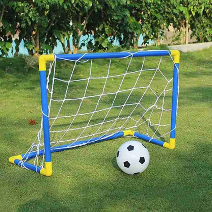 Football Mini Toy Outdoor Sports - Kids Soccer Goal Set for Boys & Girls, Indoor/Outdoor Football Goal, Perfect Gift for Children