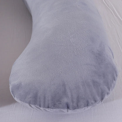 PANGDUBE Pregnancy Pillow 130x70cm - Sleeping Waist & Nursing Pillow for Pregnant Women