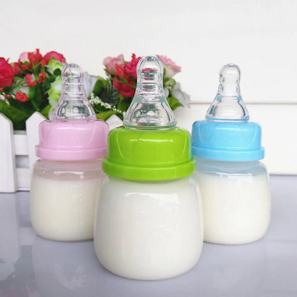 60ML Mini Portable Baby Feeding Nursing Bottle - BPA Free