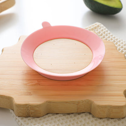 Dinosaur Baby Feeding Set - Bamboo Dinnerware Plates for Newborns