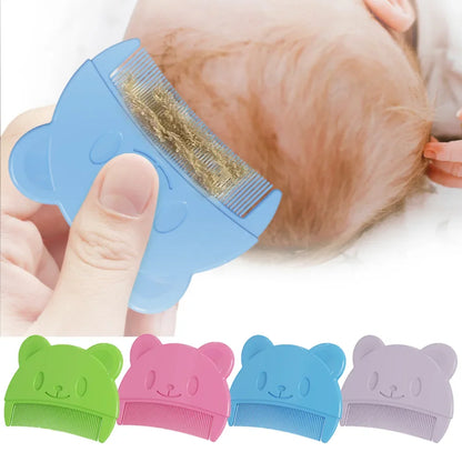 New Baby Care Accessories Fetal Head Fat Comb - Soft Infant Bathing Comb