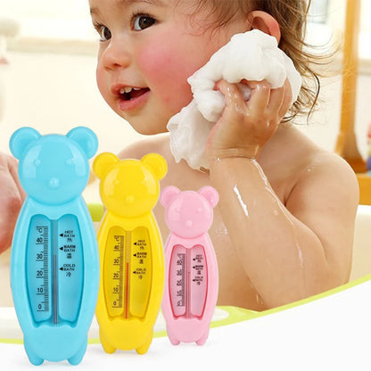 Lovely Cartoon Floating Bear Baby Bath Water Thermometer