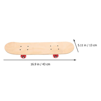 DIY Wooden Skateboard & Longboard Set - Blank Decks with Wheels and Trucks for Kids' Customization