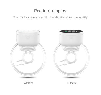 Upgraded Wearable Breast Pump - Hands-Free Electric Milk Collector, BPA-Free