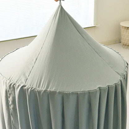 Baby Mosquito Net for Crib - Cotton Hanging Dome Curtain