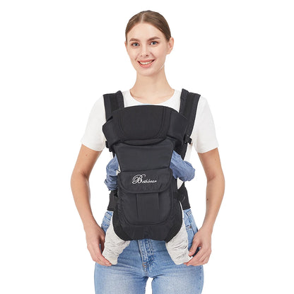 Baby Carrier Backpack - Breathable 4-in-1 Front-Facing Sling Wrap for Infant Comfort