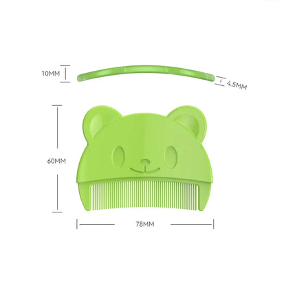 New Baby Care Accessories Fetal Head Fat Comb - Soft Infant Bathing Comb