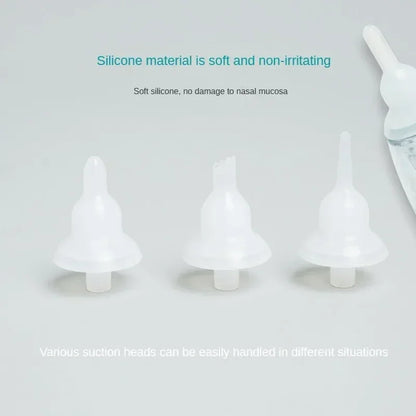 3-in-1 Electric Nasal Aspirator for Babies - Silent Rhinitis Cleaner and Care Tool for Newborns