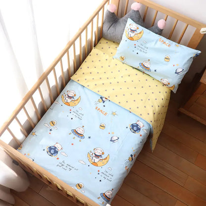 3 Pcs Baby Bedding Set for Newborns - Star Pattern