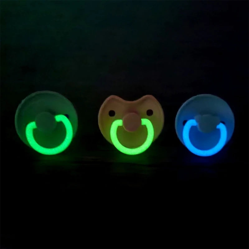 Luminous Silicone Pacifier - BPA-Free Infant Baby Nipple Soother