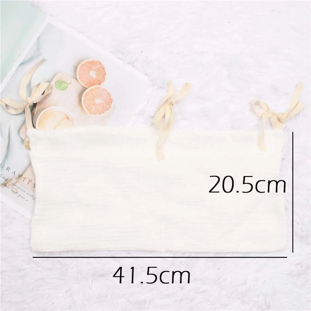 Crib Cotton Hanging Bag - Baby Toys Storage Organizer