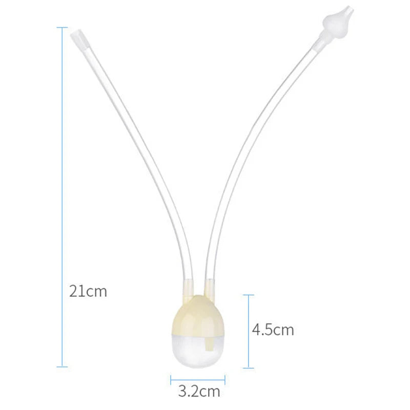 Newborn Baby Vacuum Sucker Suction Nasal Aspirator