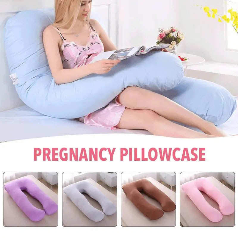 Pregnancy Pillowcase 140x80cm - Cushion Cover for Maternity, Nursing & Breastfeeding Pillows