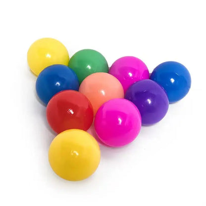 100PCS Outdoor Sport Ball - Colorful Soft Water Swim Pool Ocean Wave Ball, Eco-Friendly Stress Air Balls for Children, Perfect Tent Toys