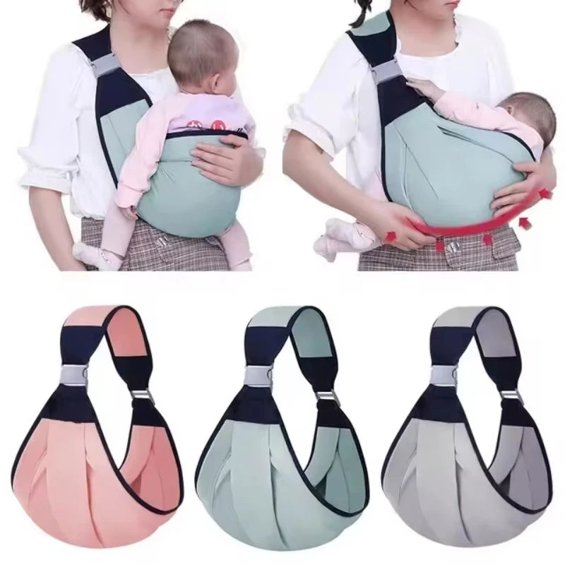 Multifunctional Child Carrier Wrap - Adjustable Shoulder Strap for Baby & Toddler