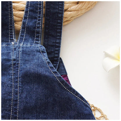 IENENS Kids Denim Overalls - Boys & Girls Dungarees, Jumpsuits, and Shorts for Toddlers & Infants