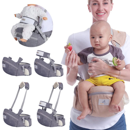 Ergonomic Baby Carrier with Hip Seat - Front-Facing Portable Sling for Baby Gear