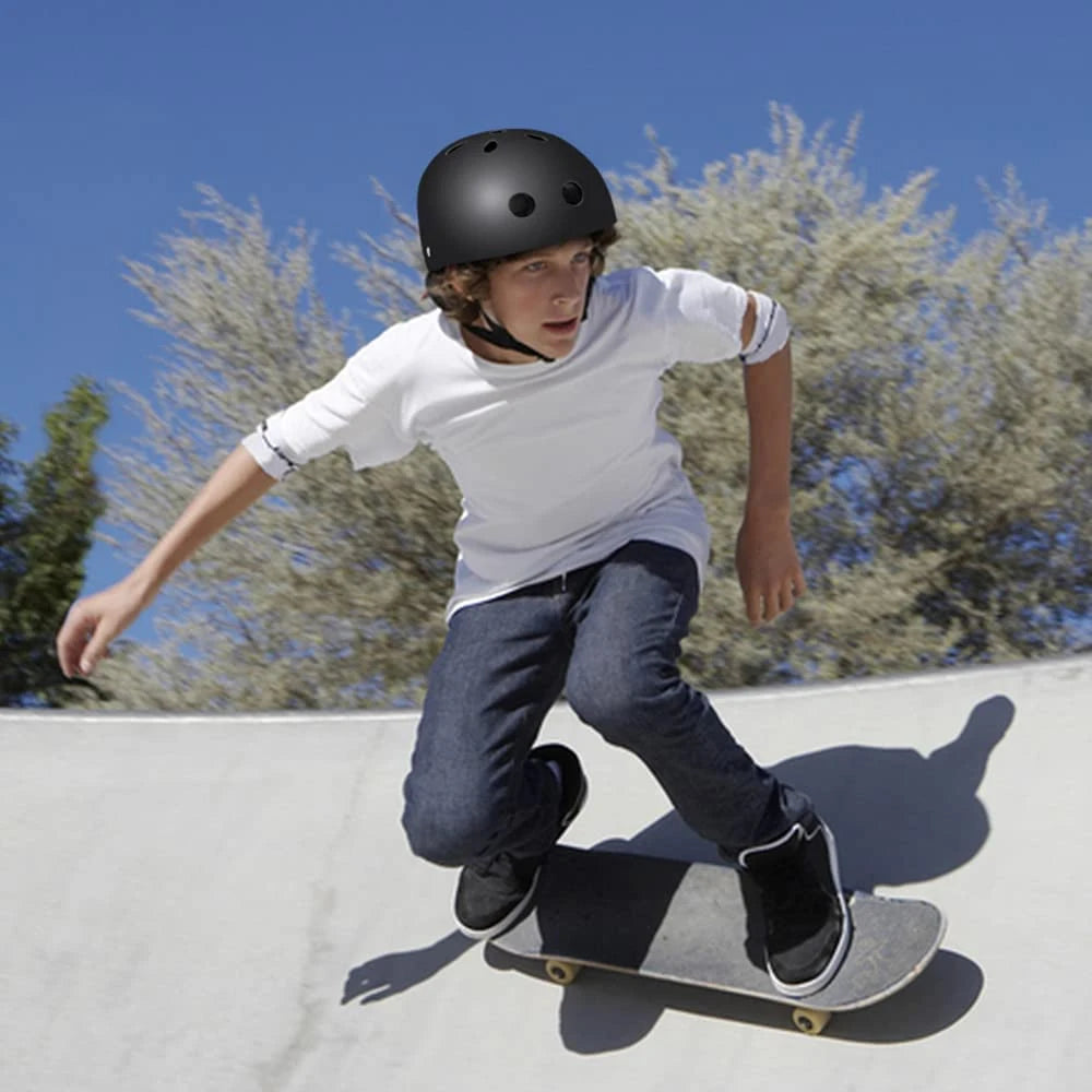 Multi-Sport Helmet - Skateboard, Cycling, Scooter, Roller Skate, Inline Skating & Rollerblading Helmet for Kids, Youth, and Adults