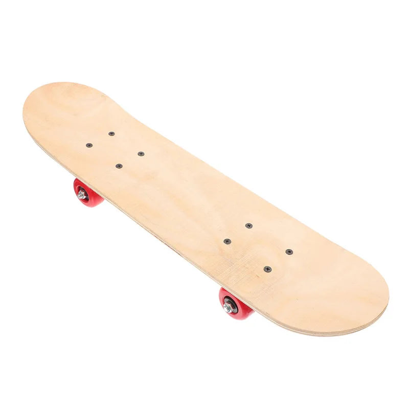 DIY Wooden Skateboard & Longboard Set - Blank Decks with Wheels and Trucks for Kids' Customization