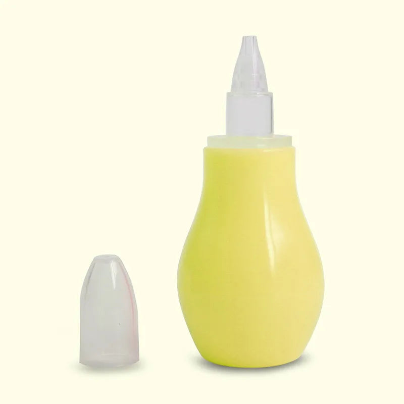 Newborn Silicone Baby Safety Nose Cleaner - Vacuum Suction Nasal Aspirator