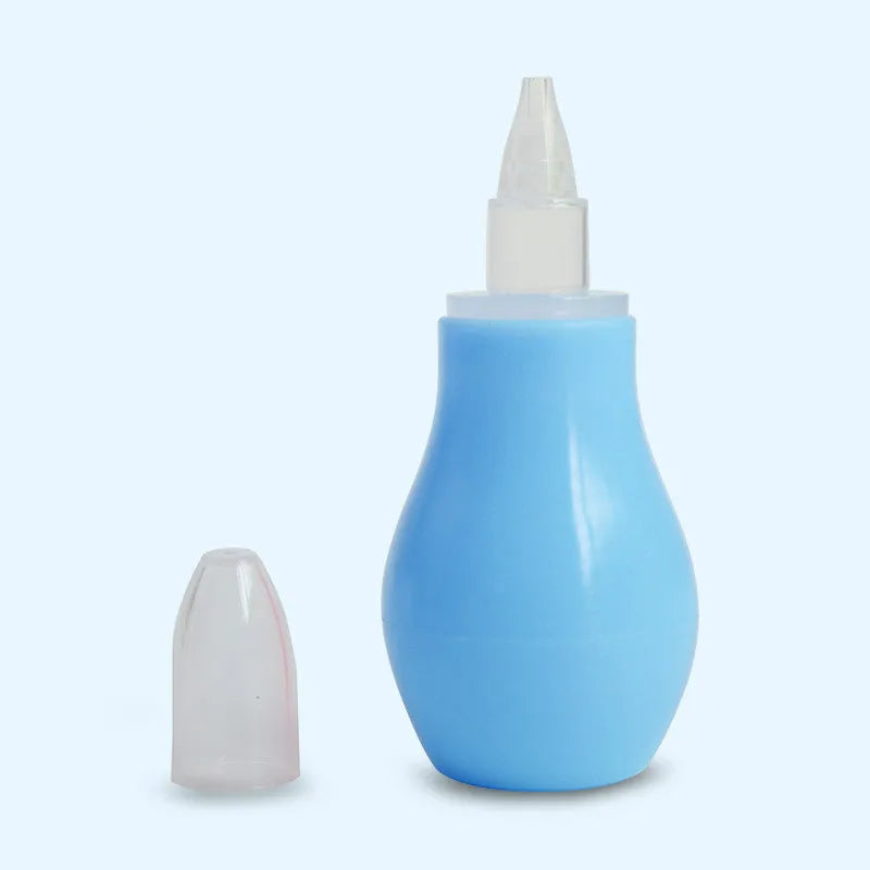 Newborn Silicone Baby Safety Nose Cleaner - Vacuum Suction Nasal Aspirator