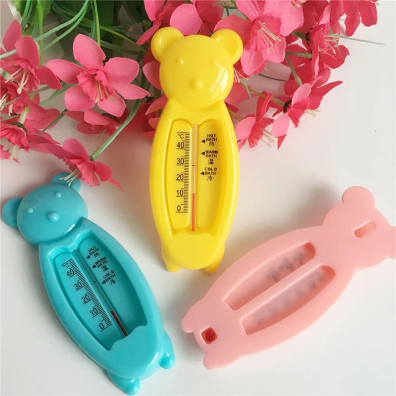 Lovely Cartoon Floating Bear Baby Bath Water Thermometer