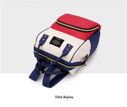 Portable Multi-Functional Mommy Bag - Fashionable Diaper Bag Backpack