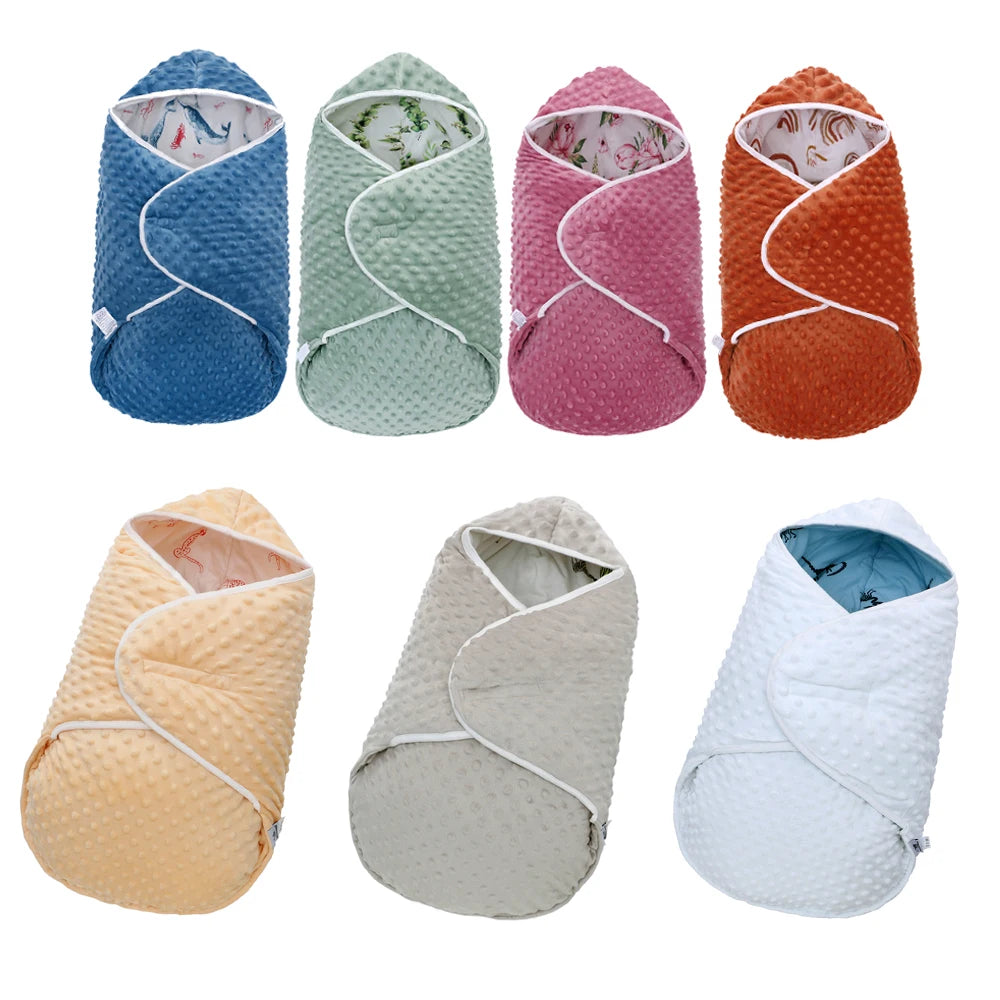 Winter Swaddling Blanket - Newborn Shower Blanket Wrap Sleep Sack