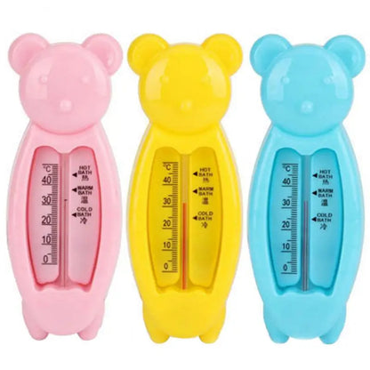 Lovely Cartoon Floating Bear Baby Bath Water Thermometer