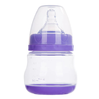 Manual Breast Pump - Baby Feeding Suction Milk Pump with Bottle for Postpartum Use