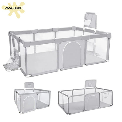 PANGDUBE Baby Safety Fence - Playpen for Children (0-6 Years Old)