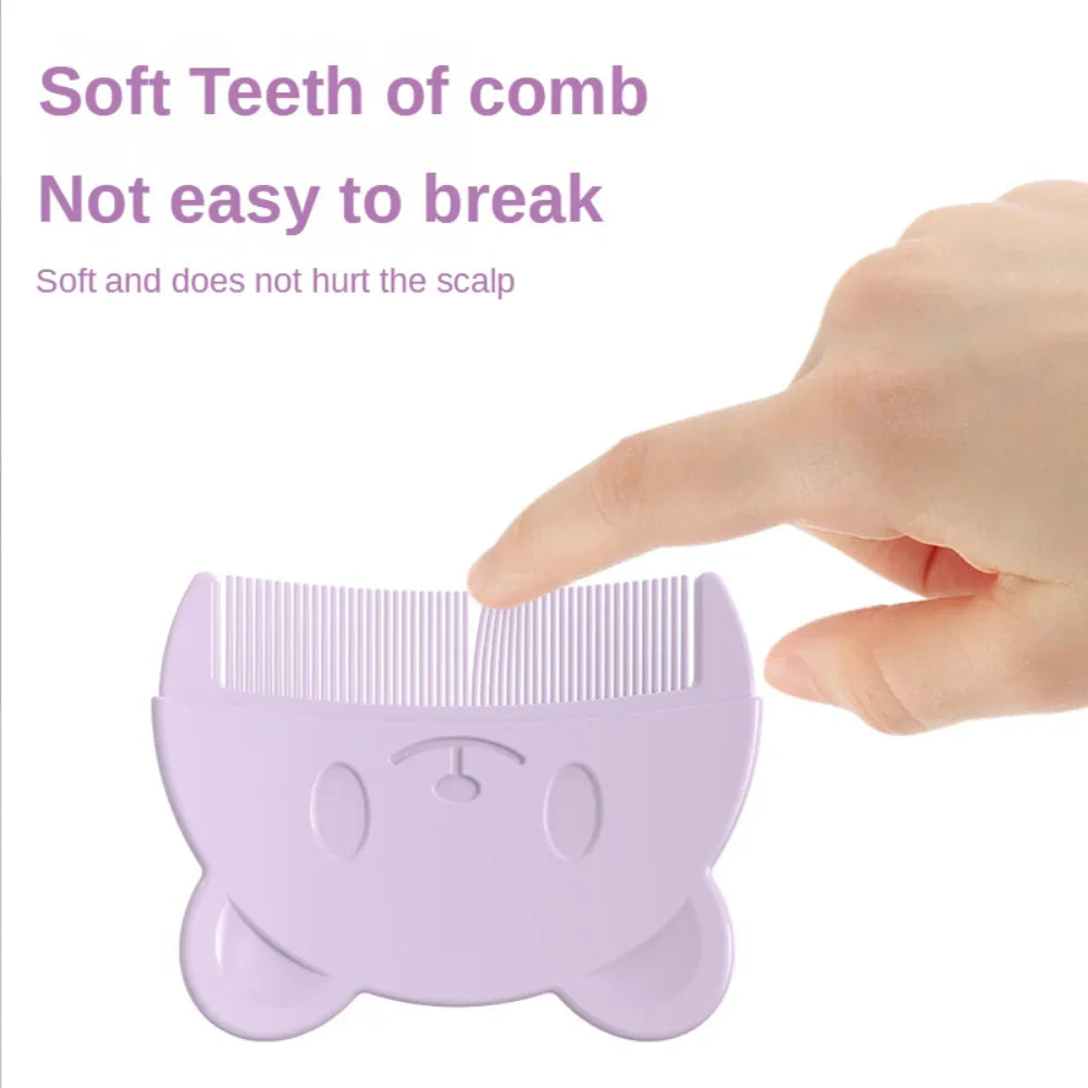 New Baby Care Accessories Fetal Head Fat Comb - Soft Infant Bathing Comb